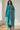 Embroidered Organza Cyan Readymade Designer Salwar Suit For Function Wear