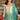 Sea Green Sangeet Wear Chinon Embroidered Readymade Palazzo Suit With Dupatta