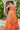 Embroidered Chinon Orange Wedding Wear Readymade Palazzo Suit With Dupatta