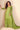 Green Georgette Embroidered Readymade Palazzo Dress