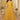 Yellow Elegant Viscose Silk Function Wear Readymade Anarkali Dress