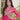 Designer Bandhani Print Embroidered Anarkali Gown