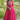 Designer Bandhani Print Embroidered Anarkali Gown