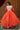 Orange Embroidered Indo Western Shrug With Cotton Denim Jeans
