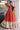 Traditional Rust Rayon Festive Wear Readymade Gown