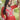 Rust Cotton Traditional Embroidered Anarkali Gown