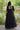 Designer Black Cotton Festive Wear Readymade Anarkali Gown