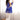 Traditional Blue Embroidered Faux Georgette Readymade Navratri Kediya