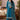 Teal Embroidered Designer Straight Cut Salwar Kameez