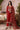 Elegant Red Embroidered Straight Cut Kurta Pant Set