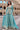 Heritage Cyan Heavy Chinon Silk Wedding Wear Palazzo Suit