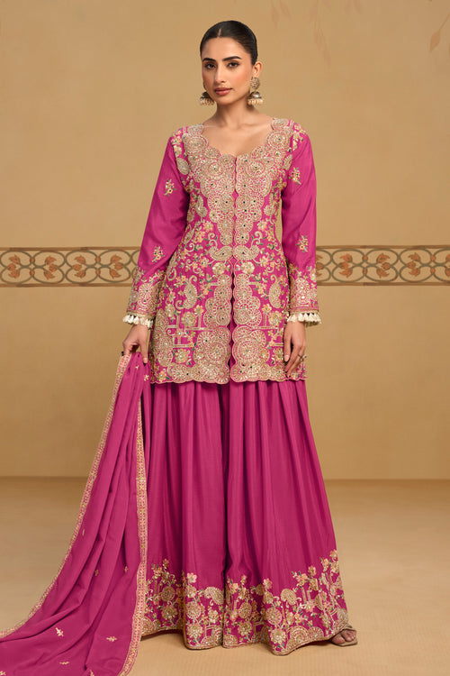 Rani Heavy Embroidered Palazzo Suit