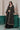 Royal Black Embroidered Jacket Style Palazzo Suit