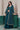 Designer Teal Function Wear Palazzo With Long Jacket