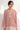 Radiant Peach Color Fancy Fabric Readymade Top With Bottom