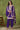 Engaging Purple Color Art Silk Fabric Festive Wear Salwar Suit