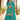 Nidhi Shah Chinon Fabric Embroidered Teal Readymade Palazzo Salwar Kameez