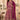 Georgette Magenta Embroidered Readymade Anarkali Salwar Suit