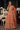 Georgette Rust Embroidered Readymade Anarkali Dress