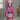 Magenta Chinon Silk Readymade Palazzo Suit