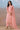 Peach Chiffon Straight Cut Salwar Suit