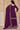 Engaging Purple Color Chinon Fabric Function Wear Palazzo Suit