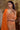 Zari Embroidered Orange Party Wear Sharara Suit