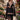 Royal Black Embroidered Chinon Palazzo Suit