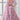 Stylish Sequins Work Organza Fabric Pink Color Lehenga For Sangeet