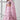 Stylish Sequins Work Organza Fabric Pink Color Lehenga For Sangeet