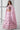 Stylish Sequins Work Organza Fabric Pink Color Lehenga For Sangeet