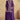 Embroidered Chinon Silk Purple Party Wear Palazzo Suit