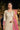 Beige Festive Wear Jacquard Silk Embroidered Readymade Gown With Bandhani Dupatta