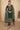 Green Color Fancy Cotton Fabric Casual Look Tempting Salwar Suit