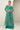 Party Wear Cyan Embroidered Indo Western Palazzo Set With Jacket