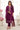 Purple Designer Straight Cut Salwar Kameez