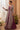 Embroidered Chinon Silk Wine Floor Touch Gown With Long Jacket