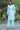 Marvellous Rayon Fabric Readymade Kurti Bottom Set In Light Cyan Color