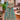 Chinon Sky Blue Party Wear Readymade Long Top And Skirt