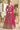 Magenta Embroidered Readymade Gown