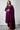 Creative Purple Color Cotton Fabric Readymade Salwar Suit