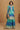 Chinon Silk Embroidered Cyan Festive Wear Readymade Palazzo Suit