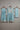 Embroidered Cyan Synthetic Readymade Palazzo Salwar Suit