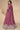 Embroidered Wine Readymade Anarkali Salwar Suit