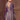Embroidered Chinon Purple Party Wear Designer Readymade Floor Touch Gown With Dupatta