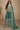 Lovely Embroidered Work On Sea Green Color Readymade Palazzo Suit In Chinnon Fabric