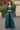 Teal Festive Wear Readymade Crop Top Palazzo Set With Long Shrug