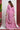 Pink Color Embroidered Suit In Organza Fabric