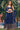 Embellished Embroidered Work On Blue Color Georgette Fabric Lehenga