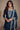 Ingenious Sangeet Wear Blue Color Chinon Fabric Readymade Palazzo Suit